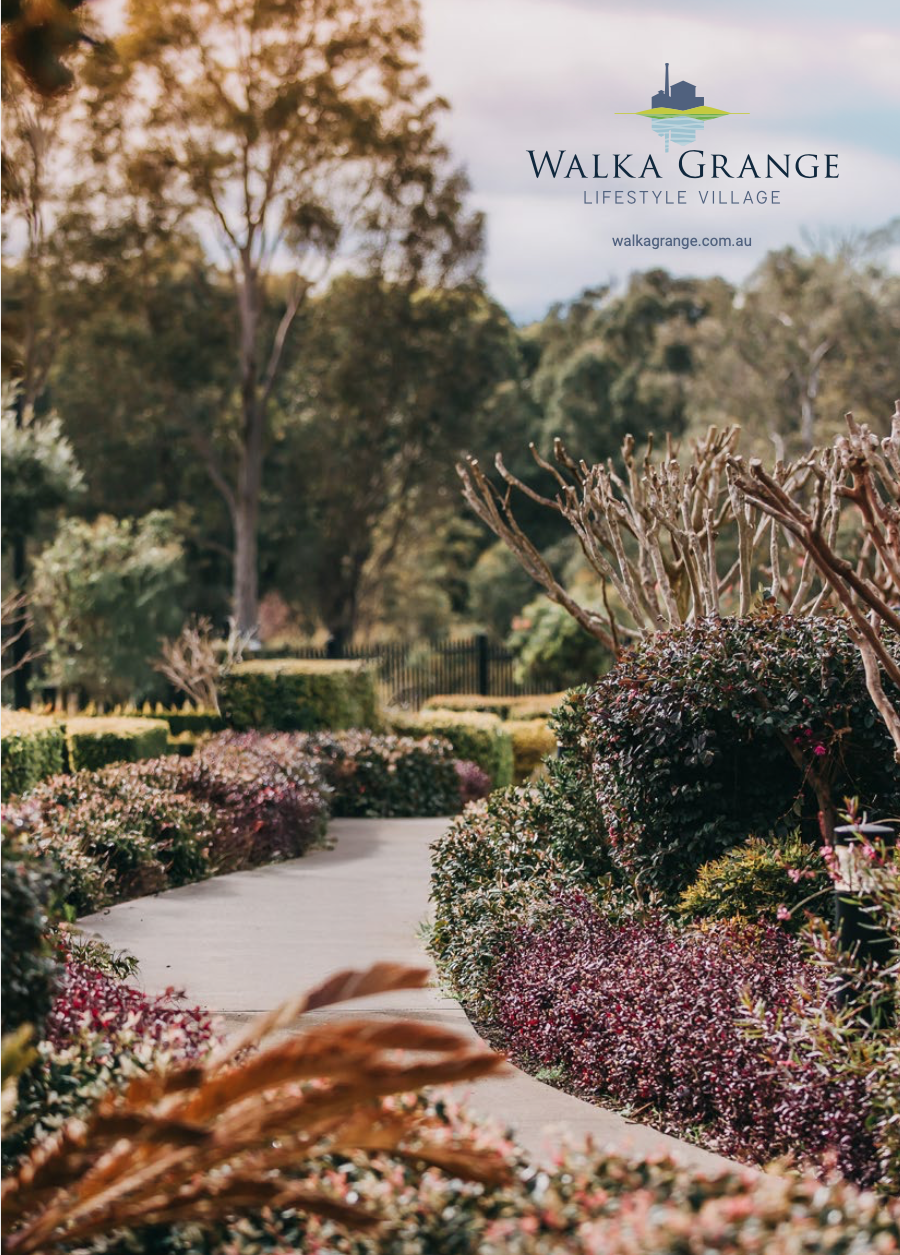 Walka Grange Brochure Cover